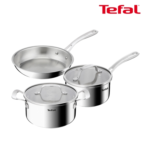테팔  SS 퍼펙트 레지스트 IH 냄비프라이팬 3종 (팬20+편수16+양수20)