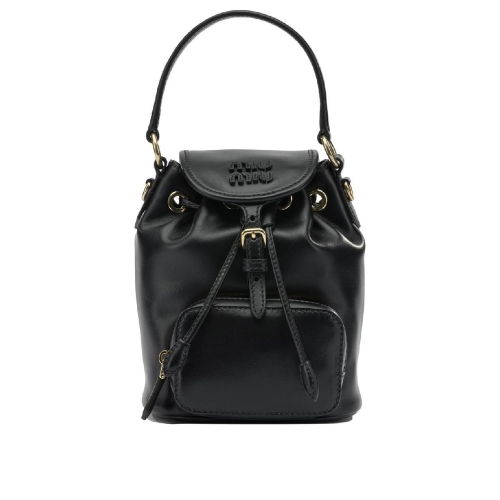 미우미우 5BZ0452CRWF0002 V OOM Mini leather backpack