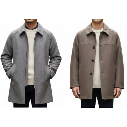 지이크 F/W시즌 순모 하프 발마칸 코트 2종 PJH1000