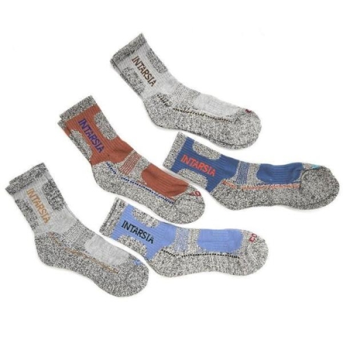 셀러허브 유니섹스 SBC9VHQ등산 작업 배색 양말 스포츠 랜덤 3켤레