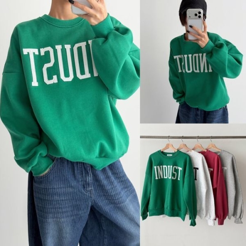 위쉬몰 MC 기모인더스트맨투맨 V705H511 빅사이즈