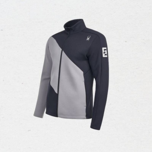 스파이더 SPYDER 공용 유로스포츠 스탠드 넥 집업 SPIFCNFT222UDNY 313728