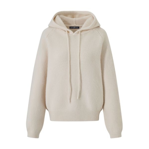 96NY 여성 데일리 소프트 후드 긴팔 니트 NP4KT064L0