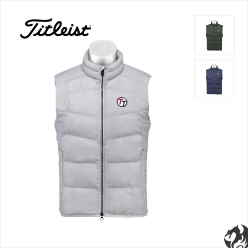 타이틀리스트 TLEMV346J 팀타이틀 인서레이션 남성 골프 조끼패딩