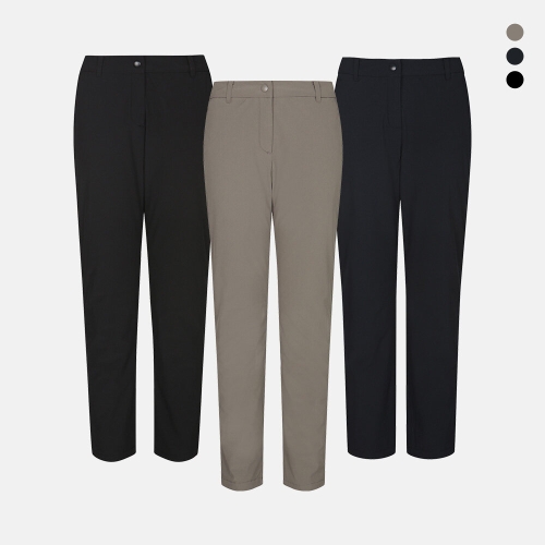 데니스골프 신상 여성 플렉스 웨이스트프리 기모패딩팬츠_RAQWLPT353