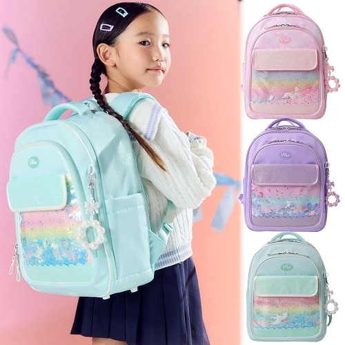 NBA 키즈 아동 여아 블링 백팩 신주머니 세트 K261AB600P