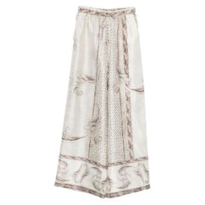 막스마라 P13 11131121600001 MAX MARA SILK TROUSERS