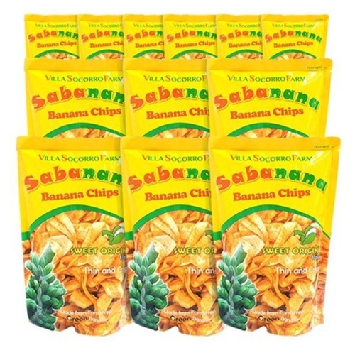 VILLA SOCORRO AGRI-ECO 사바나나 바나나칩 100g