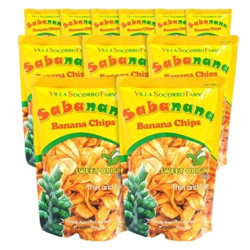 VILLA SOCORRO AGRI-ECO 사바나나 바나나칩 100g