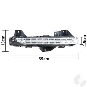 포르쉐 파나메라 2014 2017용 프리미 97063108152 자동차 주간 주행등 신호등 앞 범퍼 라이트