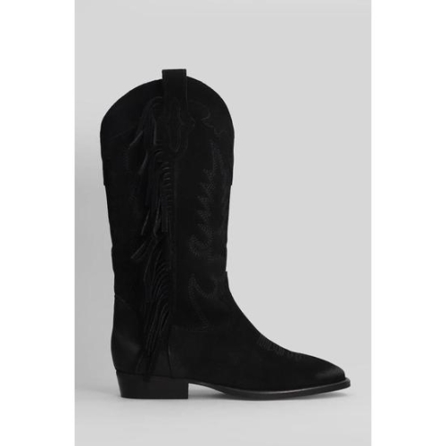 지젤 모아레 부츠 430139 OKLAHOMA Black