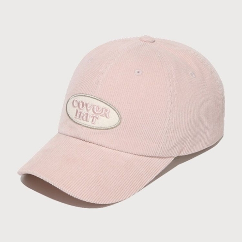 커버낫 클로버하트 코듀로이 와펜 볼캡 CO2504CA74PI