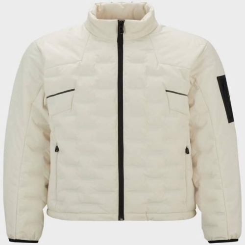 휴고보스 J_Theo Down Jacket 50514344-131 프린트 본딩 패브릭 발수 다운 재킷