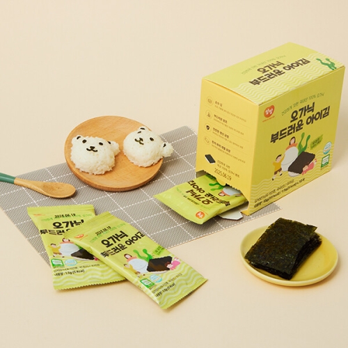 광천김 앙팡 오가닉 부드러운 아이김 15g