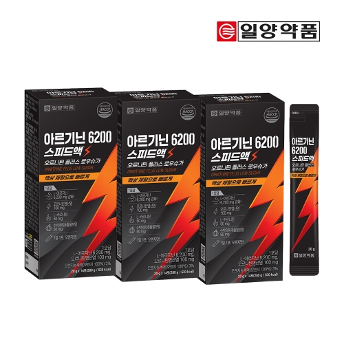 일양약품 아르기닌 6200 스피드액 14포