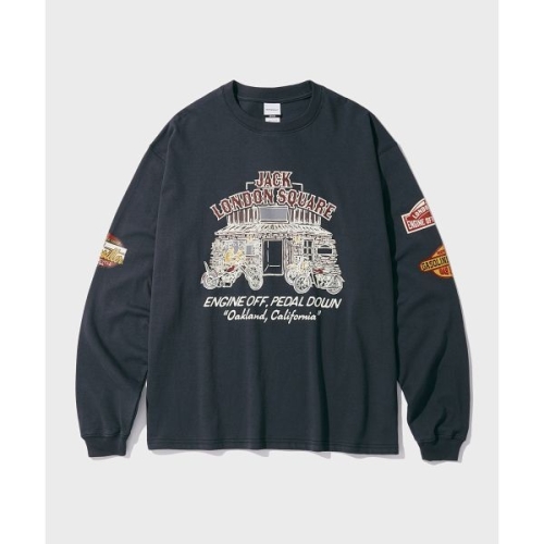 시리즈 OUTSTANDING 아웃스탠딩 MOT LONG SLEEVEJACK LONDON SQUARE_CHARCOAL 229835