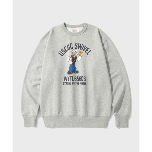 시리즈 OUTSTANDING 아웃스탠딩 MIL SWEATUSCGC_3%MELANGE GRAY 229764