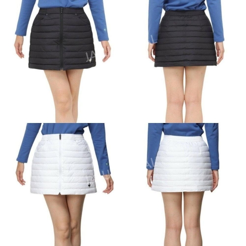 르꼬끄골프  르꼬끄 여성 골프웨어 패딩 스커트 테니스 방풍 보온 치마 QTWWJE07
