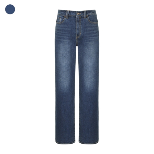 게스 여성 DBL 롱 와이드 데님 RP3D01J3