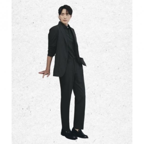 다니엘크레뮤 DANIEL CREMIEUX 클래식 라이크라 슬랙스 차콜 2055977194 1383361