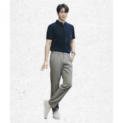 다니엘크레뮤 DANIEL CREMIEUX 클래식 라이크라 슬랙스 베이지 2055977292 1383360