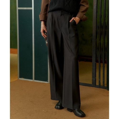 피그먼트 숏/롱 라인커버텐션슬랙스 KYSL2509090