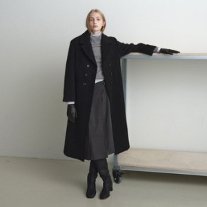 CLASSIC Double-Breasted Long Coat KW5WH8420_10