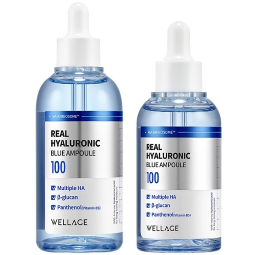 웰라쥬 리얼 히알루로닉 블루100 앰플 100ml+60ml