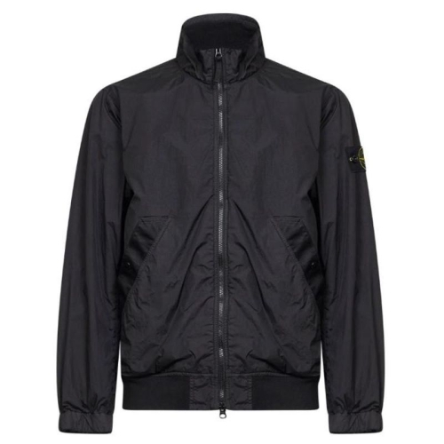 스톤아일랜드 크링클랩스 나일론 바람막이 자켓 블랙 L1S154100111 S0A23 V0029