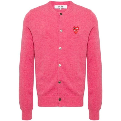 꼼데가르송 가디건 AXN075051 4PINK Fuchsia