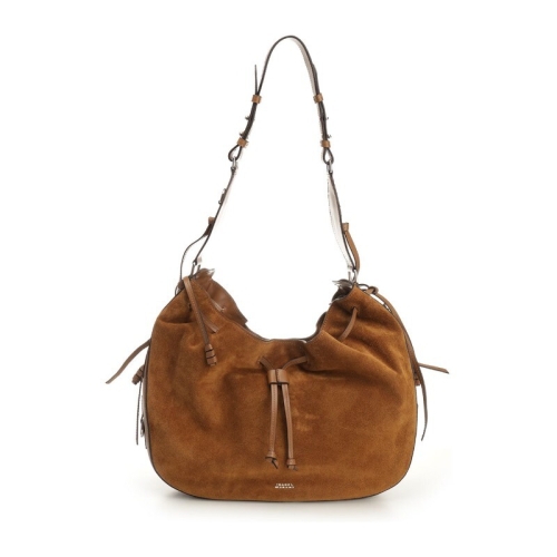 이자벨마랑 A94 26PPP0407FA D1C29M50CO Isabel Marant Bolton Medium Suede Shoulde..