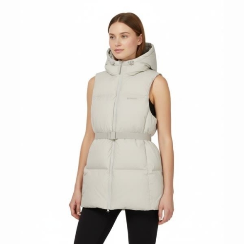 스노우피크 APPAREL 티피코 여성 후드 벨티드 베스트 S24WWTDV03 Black