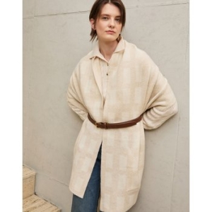 닥스 여성 리버시블 울 캐시미어혼방 포켓 와이드숄 DBMU5F866I2