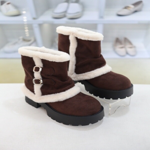 코디엘루 기모안감 퍼트리밍 여성 겨울 부츠_CDMD500989