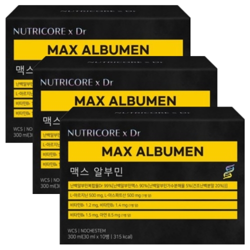 뉴트리코어 x Dr 맥스 알부민 30ml 10병