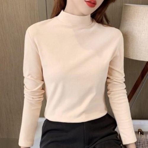 기타 여성 민무늬 발열 클래식 보온 폴라티 23822167