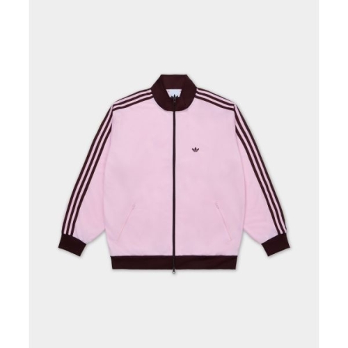 아디다스 트레이닝 자켓 긴팔 바람막이 BB 트랙탑 클리어핑크 KC3334