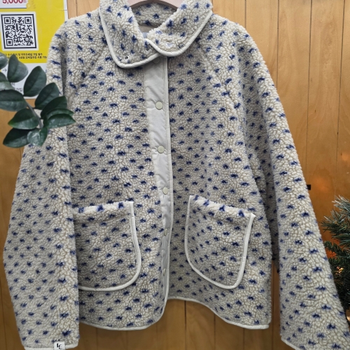 레코브 프린트 플리스 점퍼 LC31F2JP502X