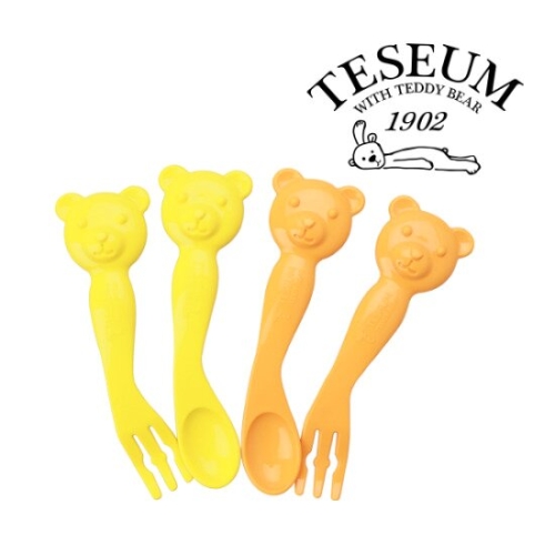 가치창조컴퍼니 테지움 테디 엔젤 스푼포크세트