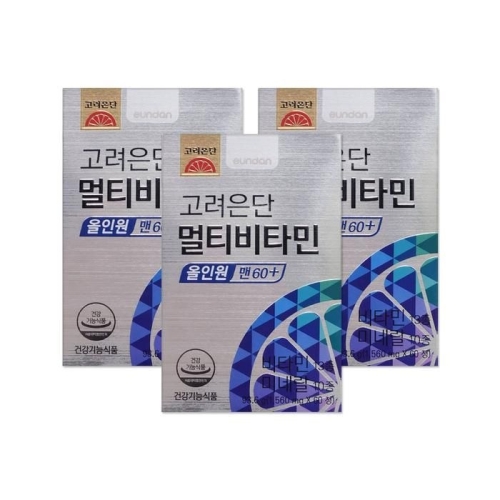 고려은단 멀티비타민 올인원 맨 60+ 60정