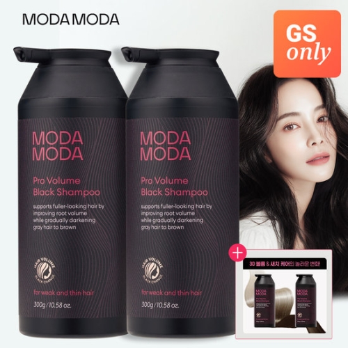 모다모다 프로 볼륨 블랙 샴푸 300g