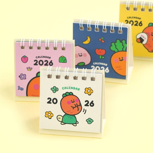 핑크풋  2026 당근 초미니 달력