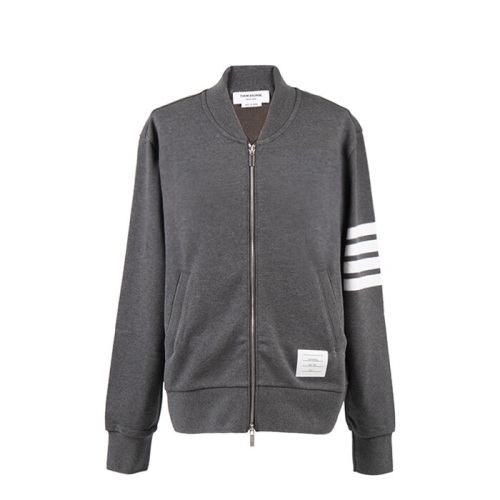 톰브라운 남성 클래식 루프백 4-바 봄버 자켓 MJT280A 00535 025