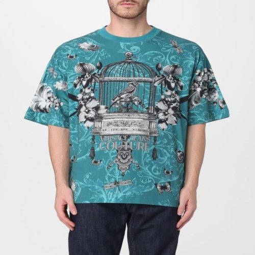 베르사체 반팔 티셔츠 79GAH6XCJS506 U20 Water