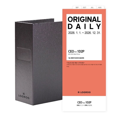 프랭클린플래너  2026 오리지날 1D2P 리필세트 1월