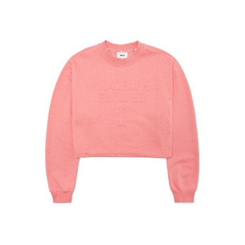 MLB 긴팔티 JQT 3FMTB1024-10COS 여성 베이직 슈퍼크랍 맨투맨 필라델피아 필리스