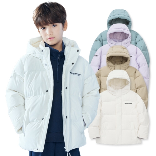 디스커버리 익스페디션키즈 패밀리 레스터G RDS 구스다운 숏패딩 DKDJ56046