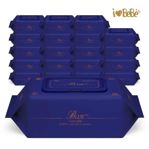 아이러브베베 시그니앙 블루라벨 물티슈 캡형 66매