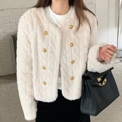 드넬 나르샤페이크FUR자켓DWJ54073A