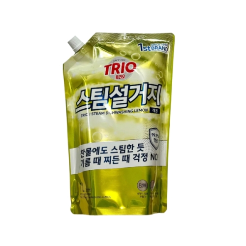 트리오 스팀설거지 레몬 1L